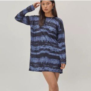 Tie Dye Long Sleeve T-Shirt Dress